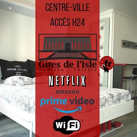 Appartement De L'isle Centre-ville - Wifi Fibre - Netflix, Disney, Amazon - Sejours Pro